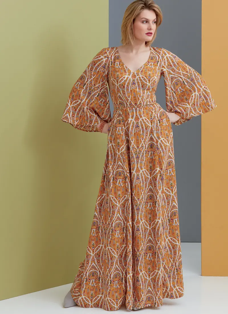 Vogue Pattern 9328 Misses' Dress | Vogue Easy Options, Custom Fit 1