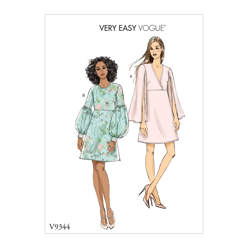 Vogue Pattern 9344 Misses' Dress | Vogue Pattern 1