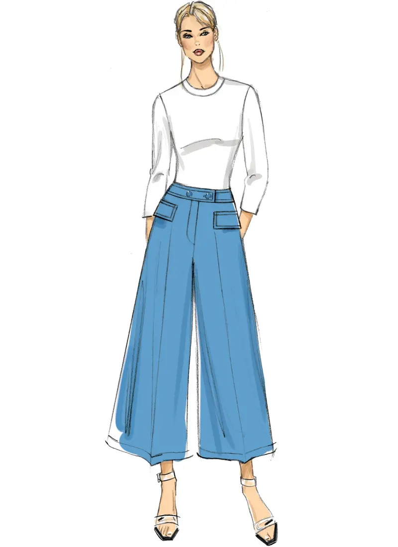 Vogue Pattern 9361 Misses'/Petite Pants 1