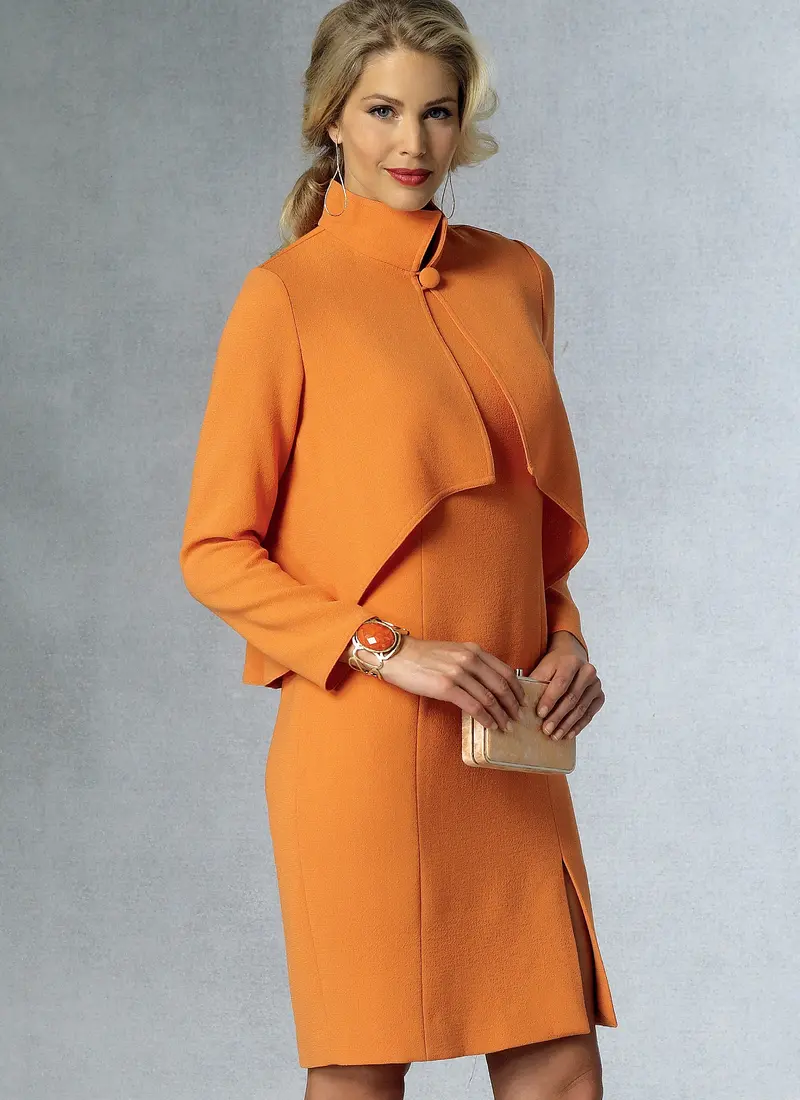Vogue Sewing Pattern 1435 Jacket And Shift Dress 1