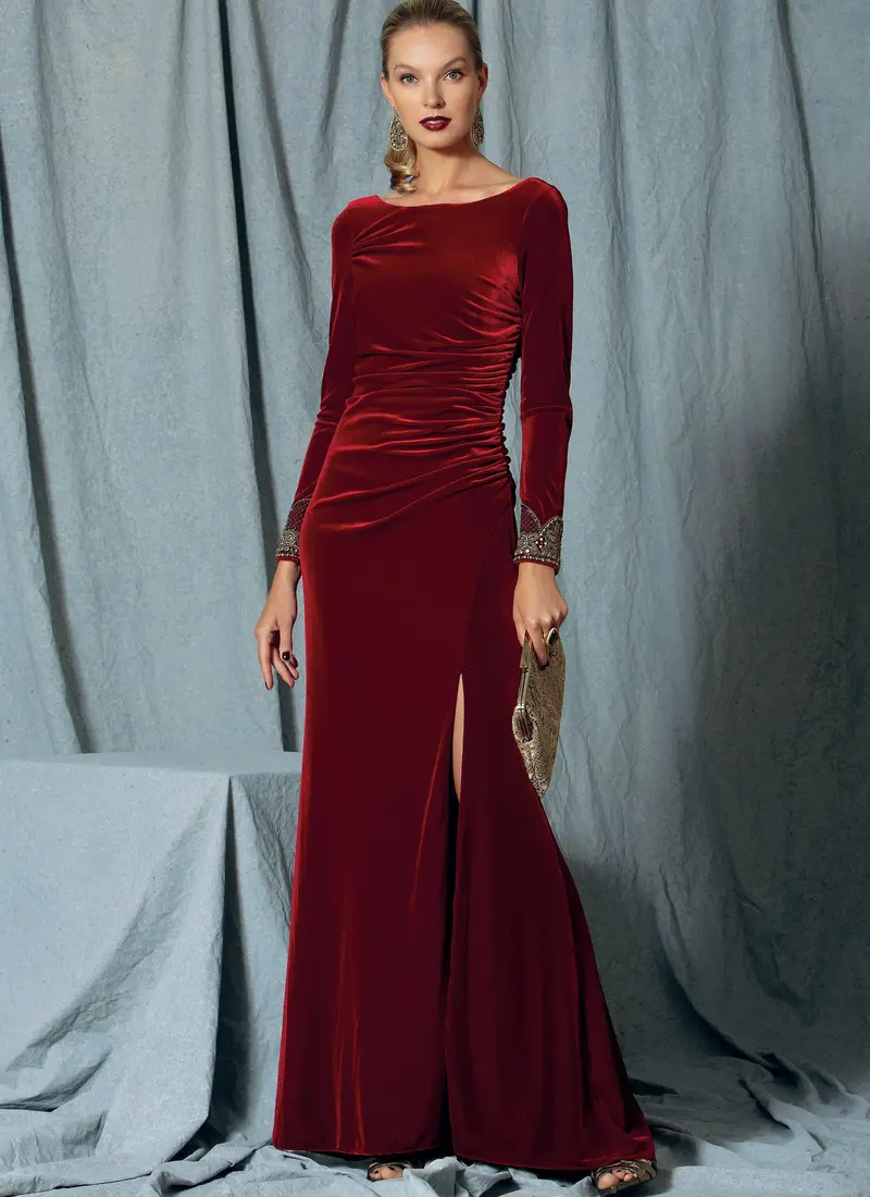 Vogue Sewing Pattern 1520 Misses' Evening Dress 1