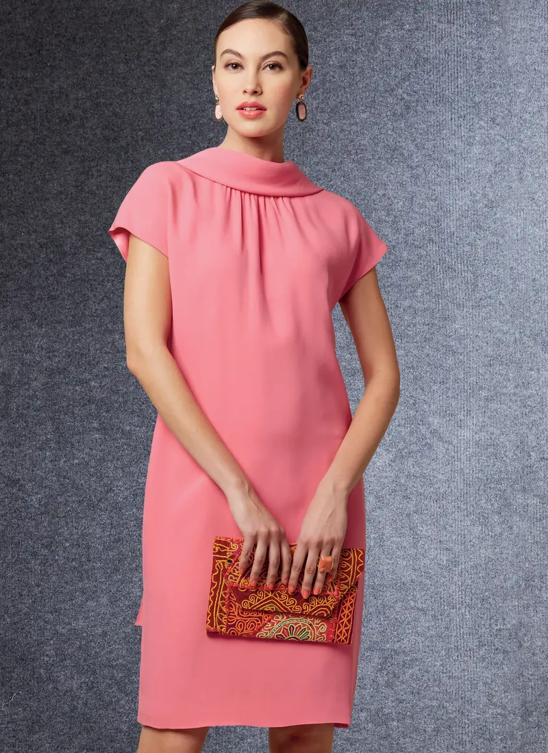 Vogue Sewing Pattern 1544 Lined Shift Dress 1