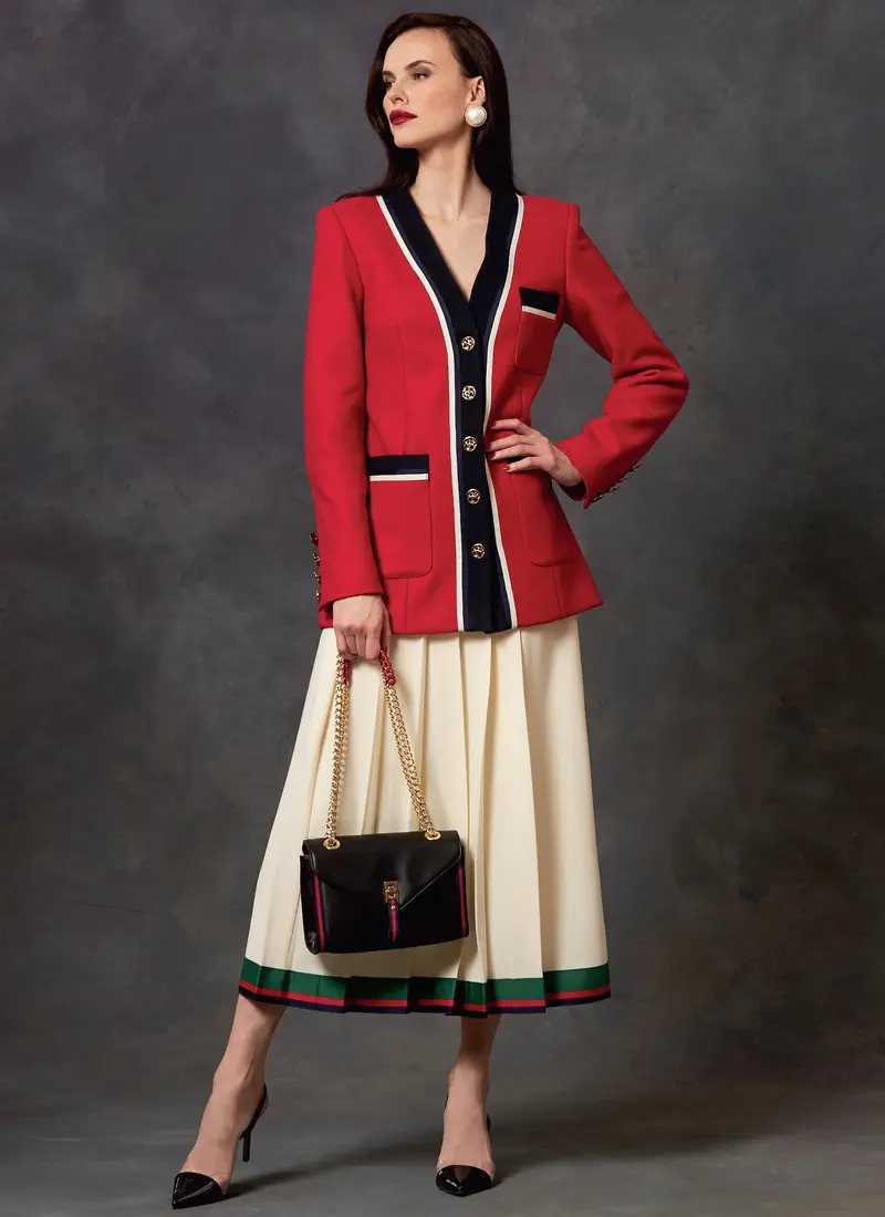 Vogue Sewing Pattern 1643 Jacket, Dress And Skirt 1