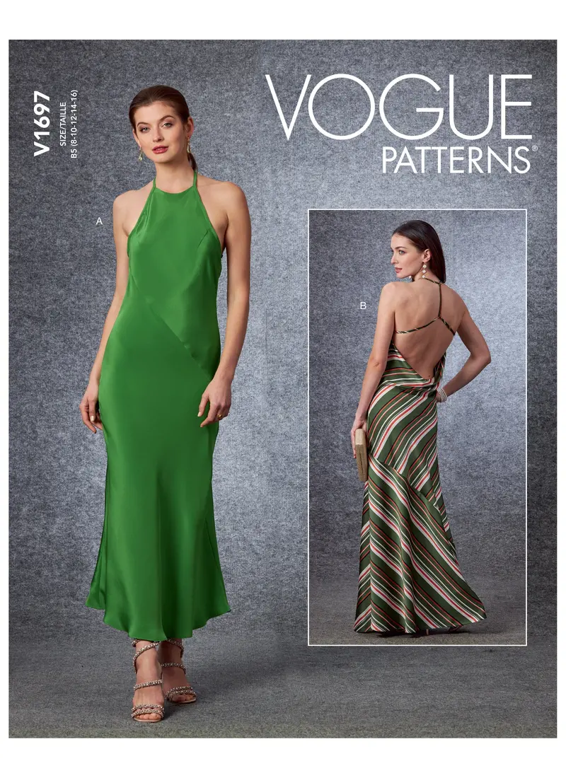 Vogue Sewing Pattern 1697 Special Occasion Dress 2
