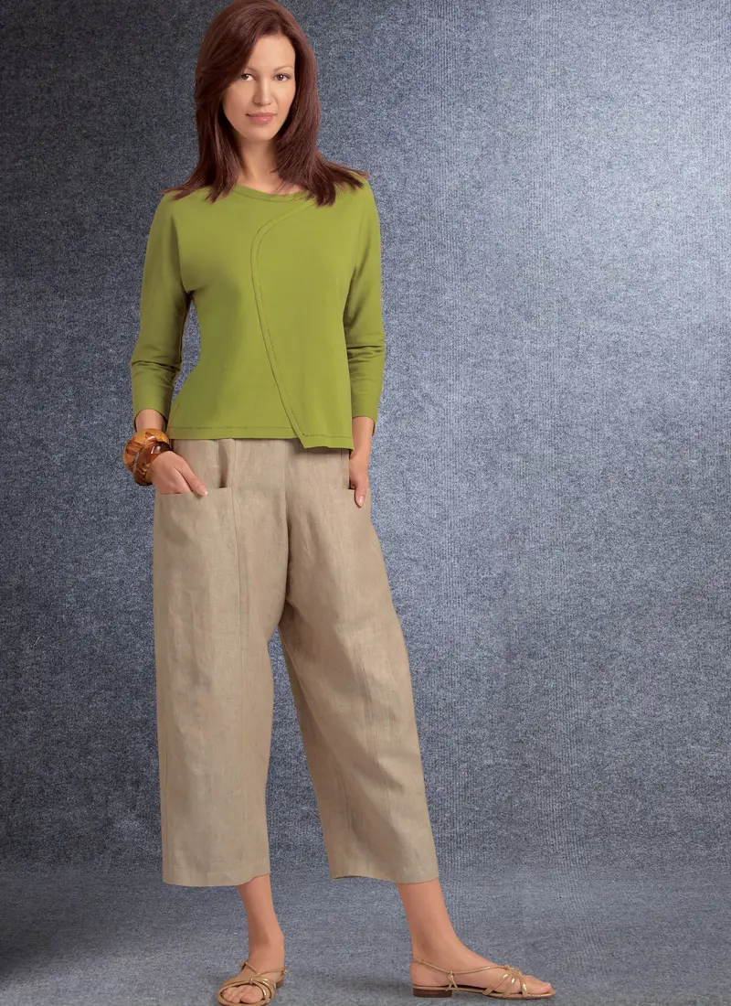 Vogue Sewing Pattern 1731 Deep-Pocket Skirt And Pants | Marcy Tilton 2