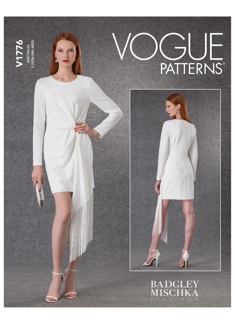 Vogue Sewing Pattern 1776 Cocktail Dress 2