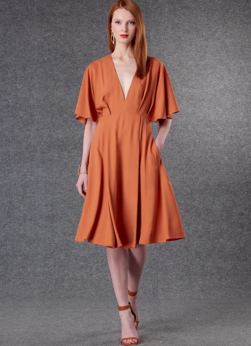 Vogue Sewing Pattern 1801 Misses' Dresses 2