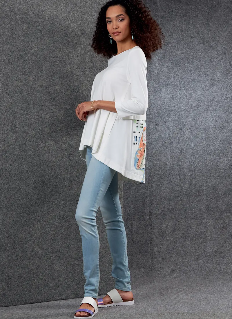 Vogue Sewing Pattern 1808 Misses' Cardigan And Tunics 1