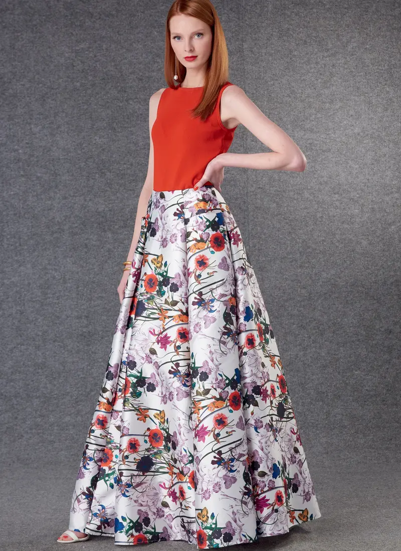 Vogue Sewing Pattern 1813 Misses' Skirts 1