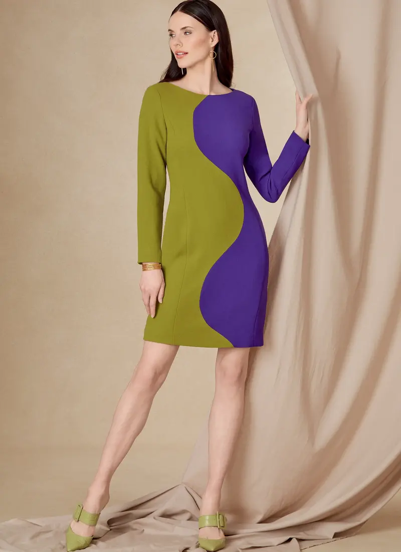 Vogue Sewing Pattern 1819 Misses' Dress 1