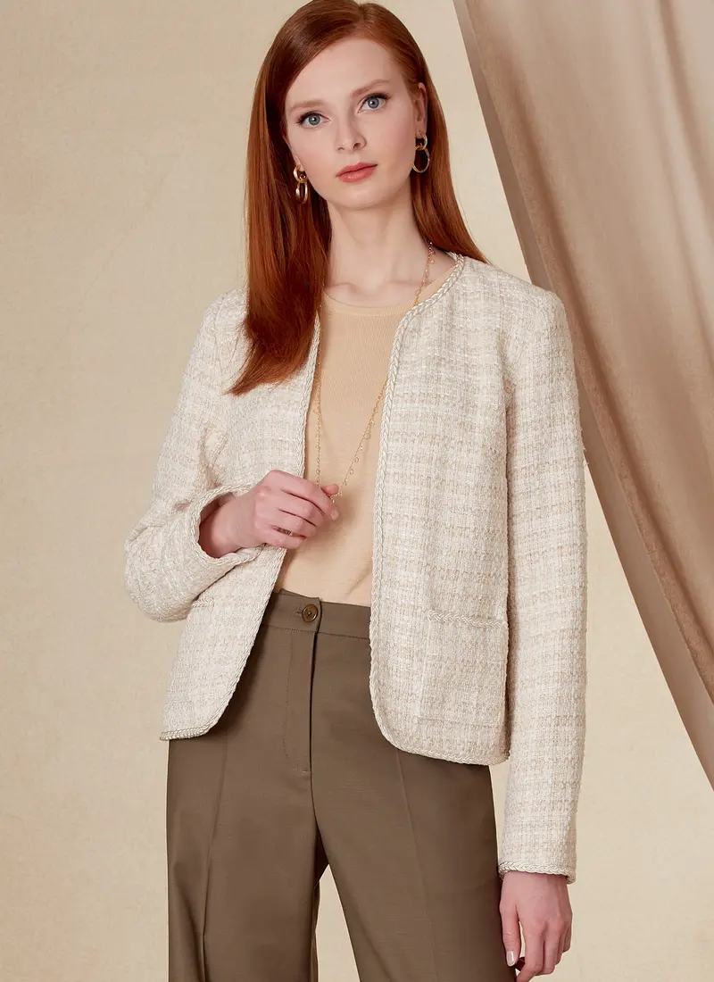 Vogue Sewing Pattern 1830 Misses' Jacket And Pants 1
