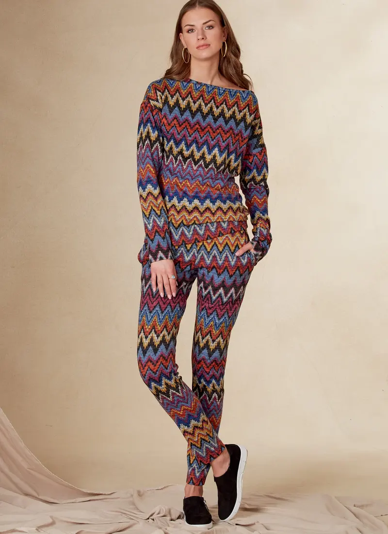 Vogue Sewing Pattern 1835 Misses' Pyjamas 1