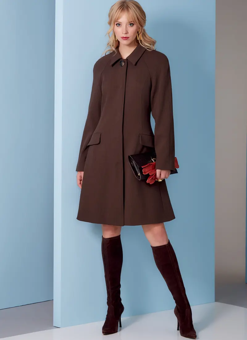 Vogue Sewing Pattern 1836 Tailored Coat 1
