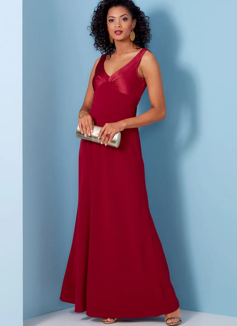 Vogue Sewing Pattern 1842 Special Occasion Maxi Dress 1