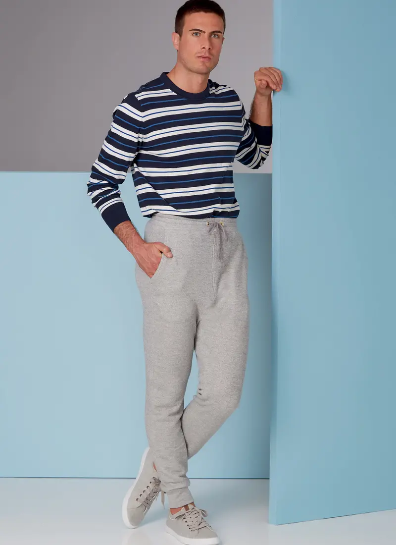Vogue Sewing Pattern 1854 Mens Jogger-Style Trousers 1