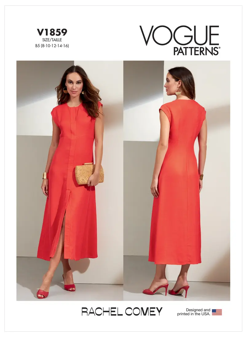 Vogue Sewing Pattern 1859 Misses' Dress 2