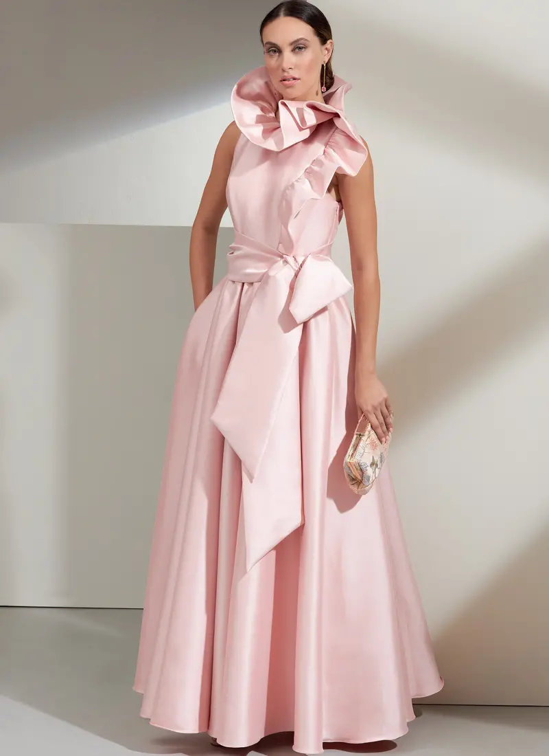 Vogue Sewing Pattern 1861 Misses' Special Occasion Dress And Sash 1
