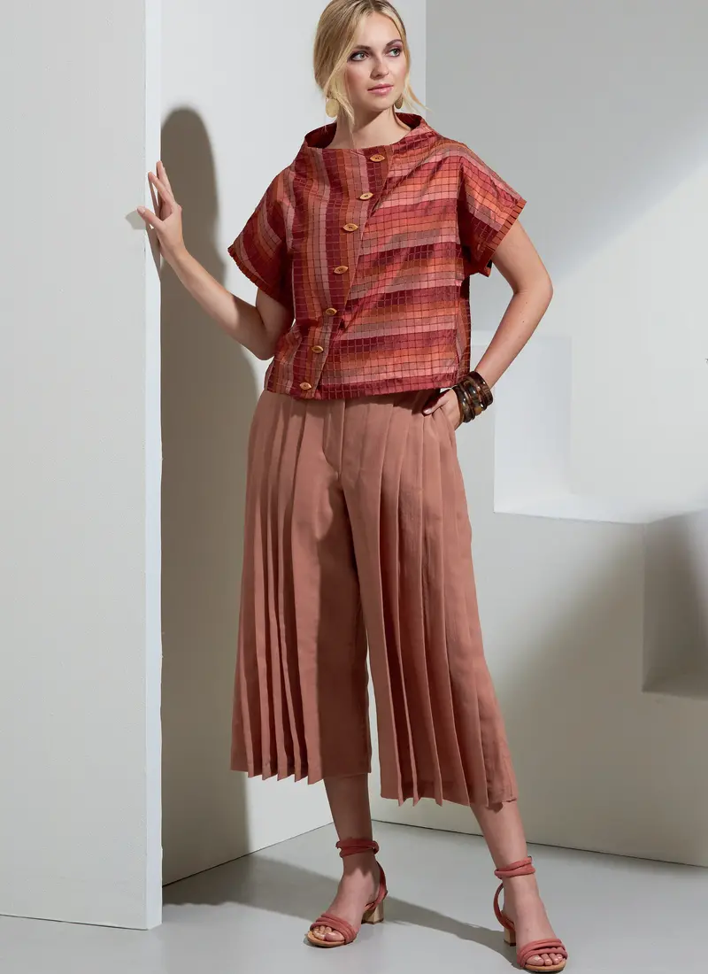 Vogue Sewing Pattern 1868 Misses' Top And Pants 1