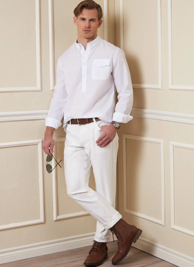 Vogue Sewing Pattern 1895 Men's Shirts, Shorts And Trousers 2