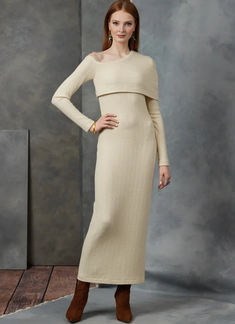 Vogue Sewing Pattern 1906 Misses' Dress 2