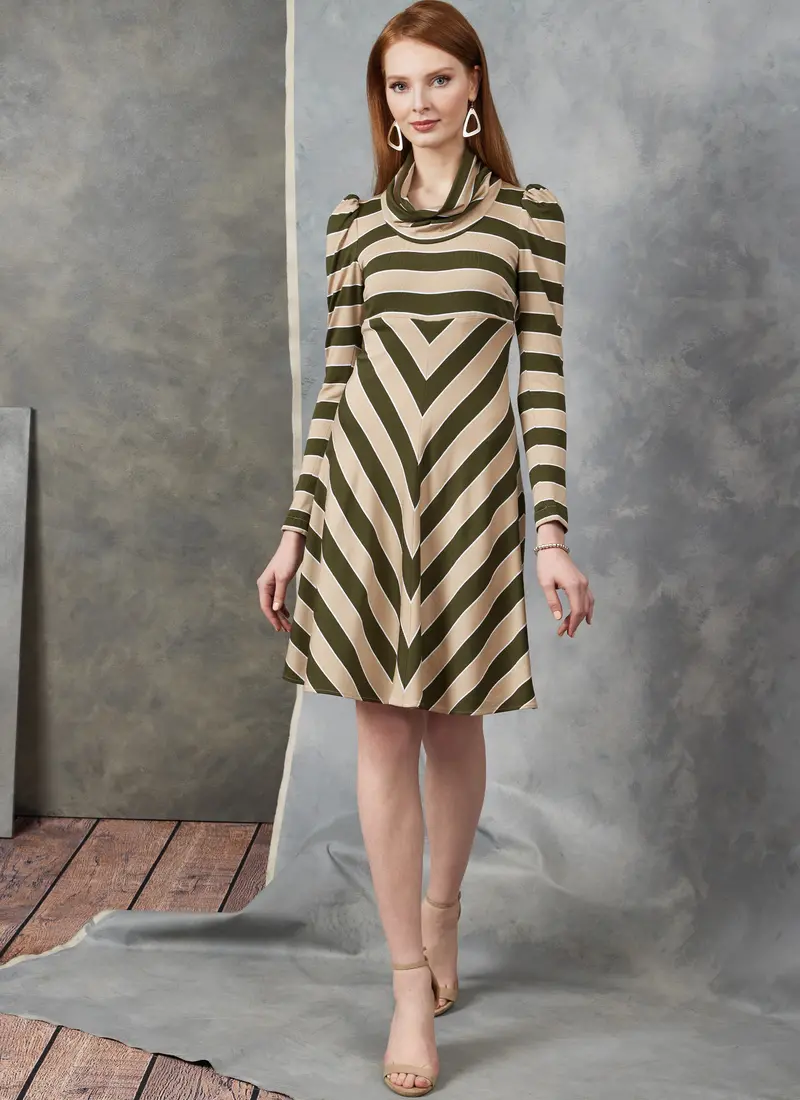 Vogue Sewing Pattern 1907 Misses' Dress 1
