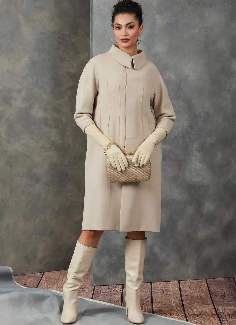 Vogue Sewing Pattern 1911 Misses' Coat By Guy Laroche 1
