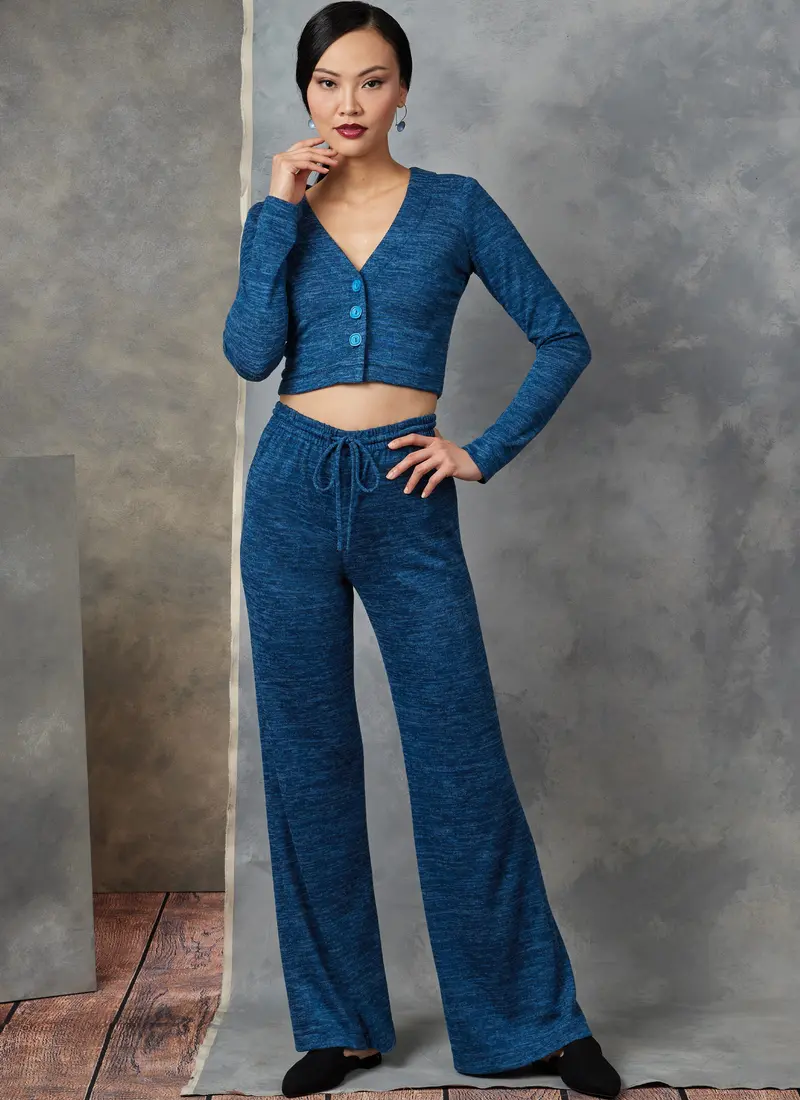 Vogue Sewing Pattern 1914 Cardigan, Tunic And Trousers 1