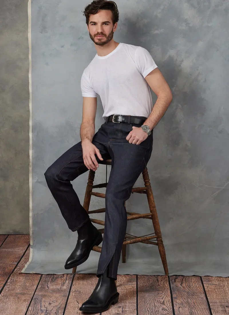 Vogue Sewing Pattern 1915 Men's Jeans 1