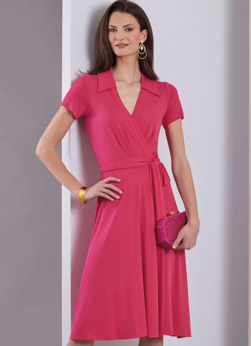 Vogue Sewing Pattern 1952 Misses' Wrap Dresses 1