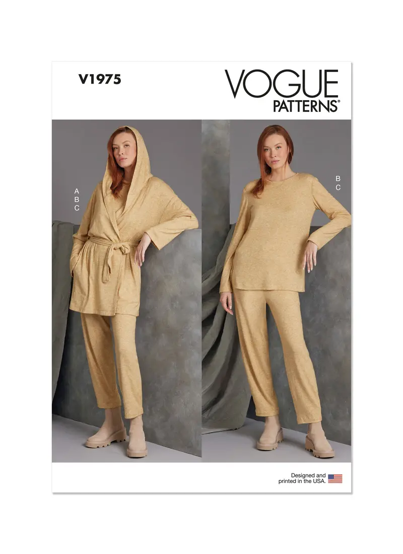 Vogue Sewing Pattern 1975 Dressing Gown And Loungewear 2