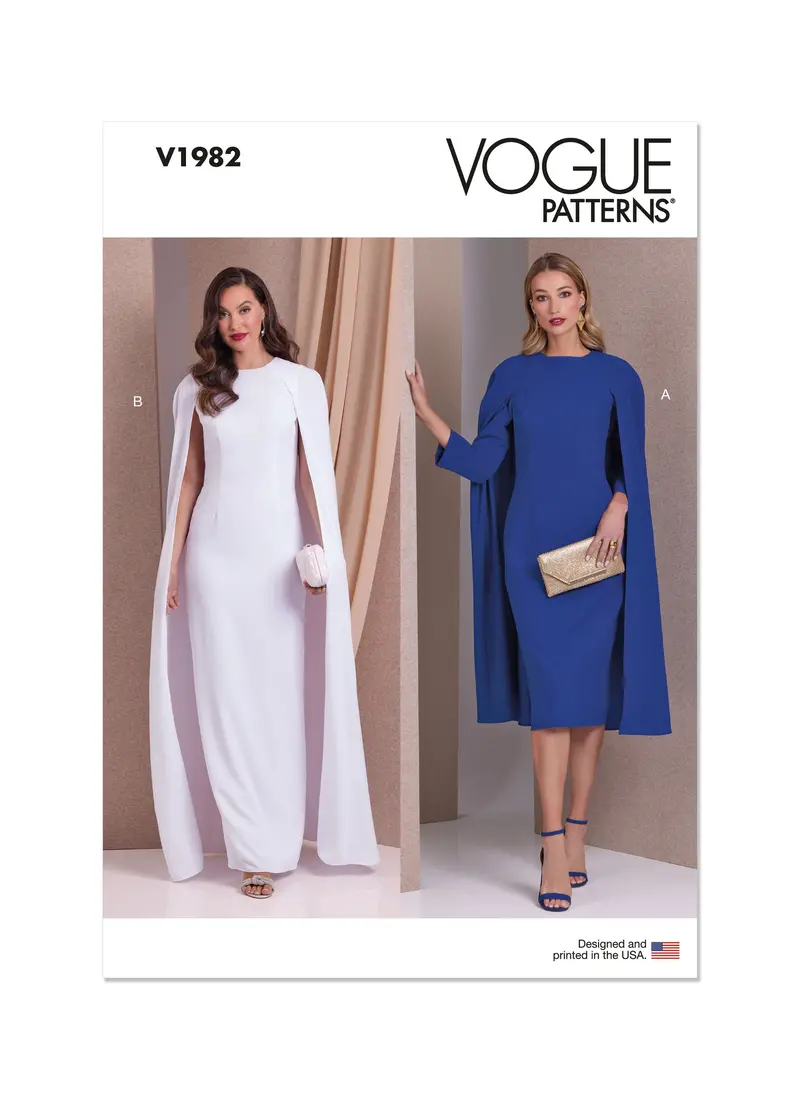 Vogue Sewing Pattern 1982 Misses' Dresses 2