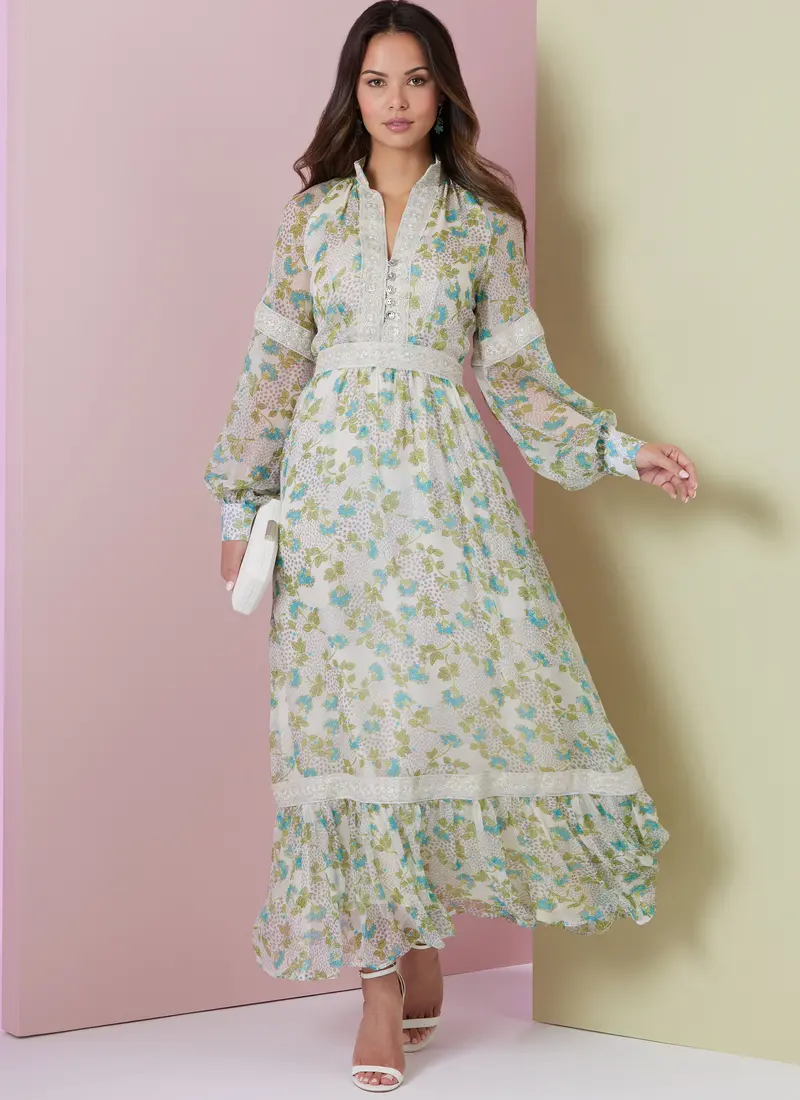 Vogue Sewing Pattern 2004 Misses' Dress In Two Lengths 1