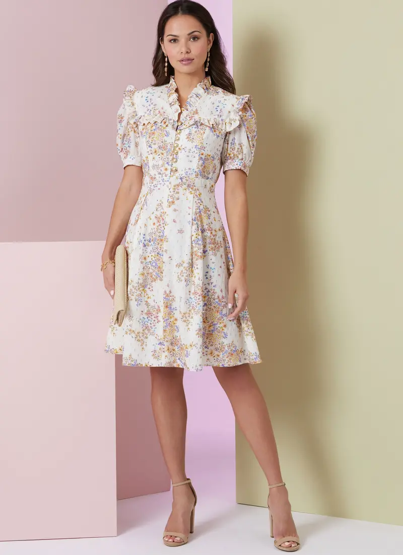 Vogue Sewing Pattern 2005 Misses' Dress In Two Lengths 1