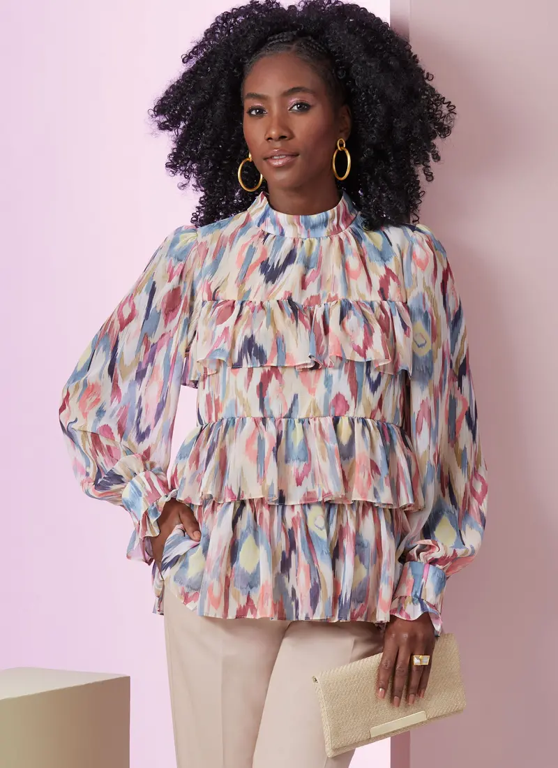 Vogue Sewing Pattern 2011 Baby Doll Tops 1