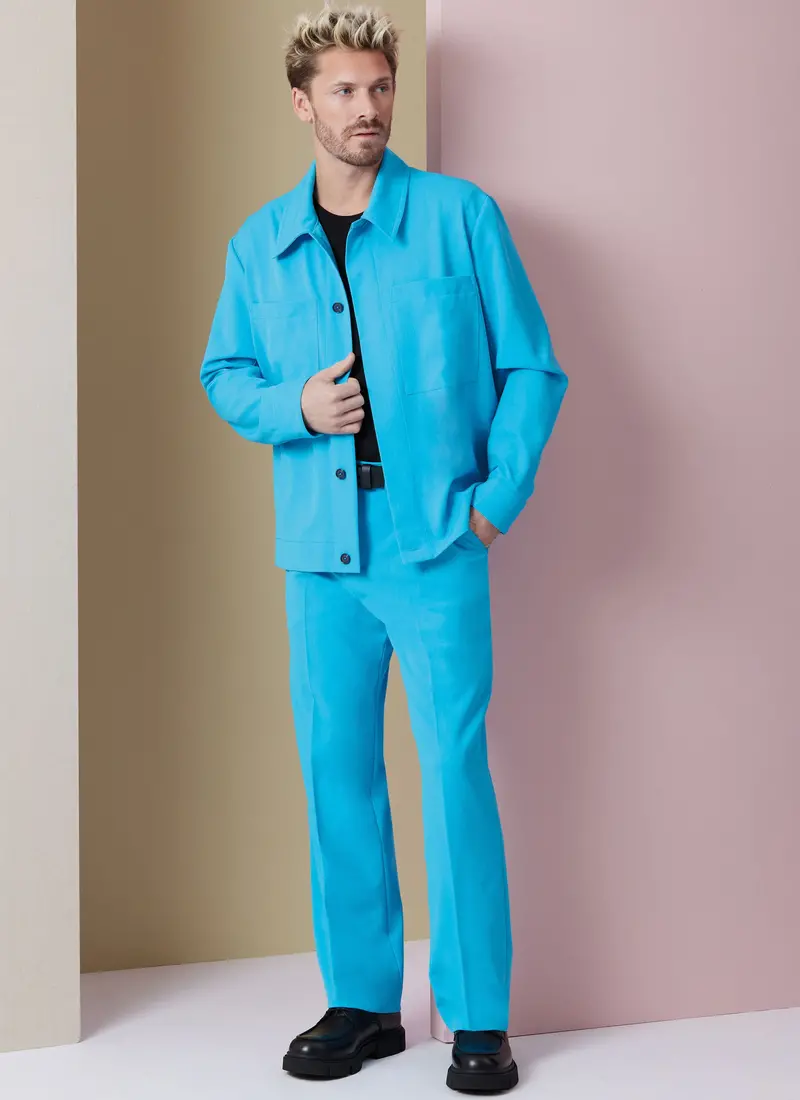 Vogue Sewing Pattern 2022 Men's Jackets, Shorts And Trousers 1