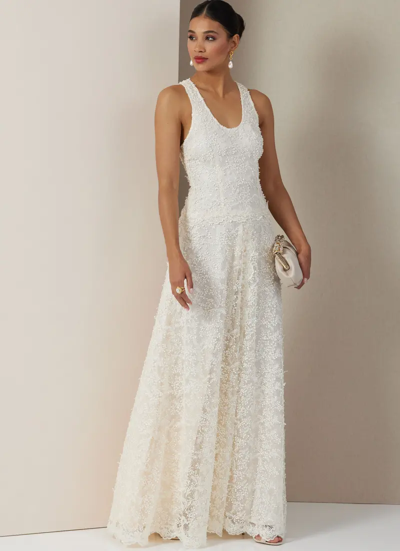 Vogue Sewing Pattern 2028 Misses’ Dress And Overdress 1