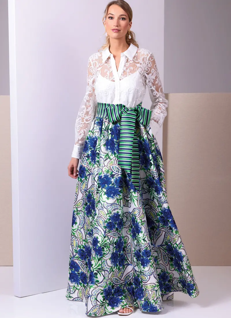 Vogue Sewing Pattern 2029 Dress By Badgley Mischka 1