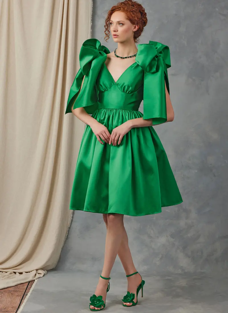 Vogue Sewing Pattern 2048 Evening Dress In Two Lengths 1
