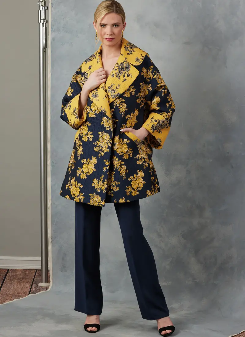 Vogue Sewing Pattern 2052 Jacket By Julio Cesar Nyc 1