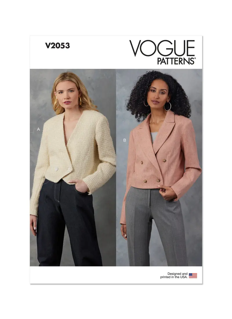 Vogue Sewing Pattern 2053 Jackets 2