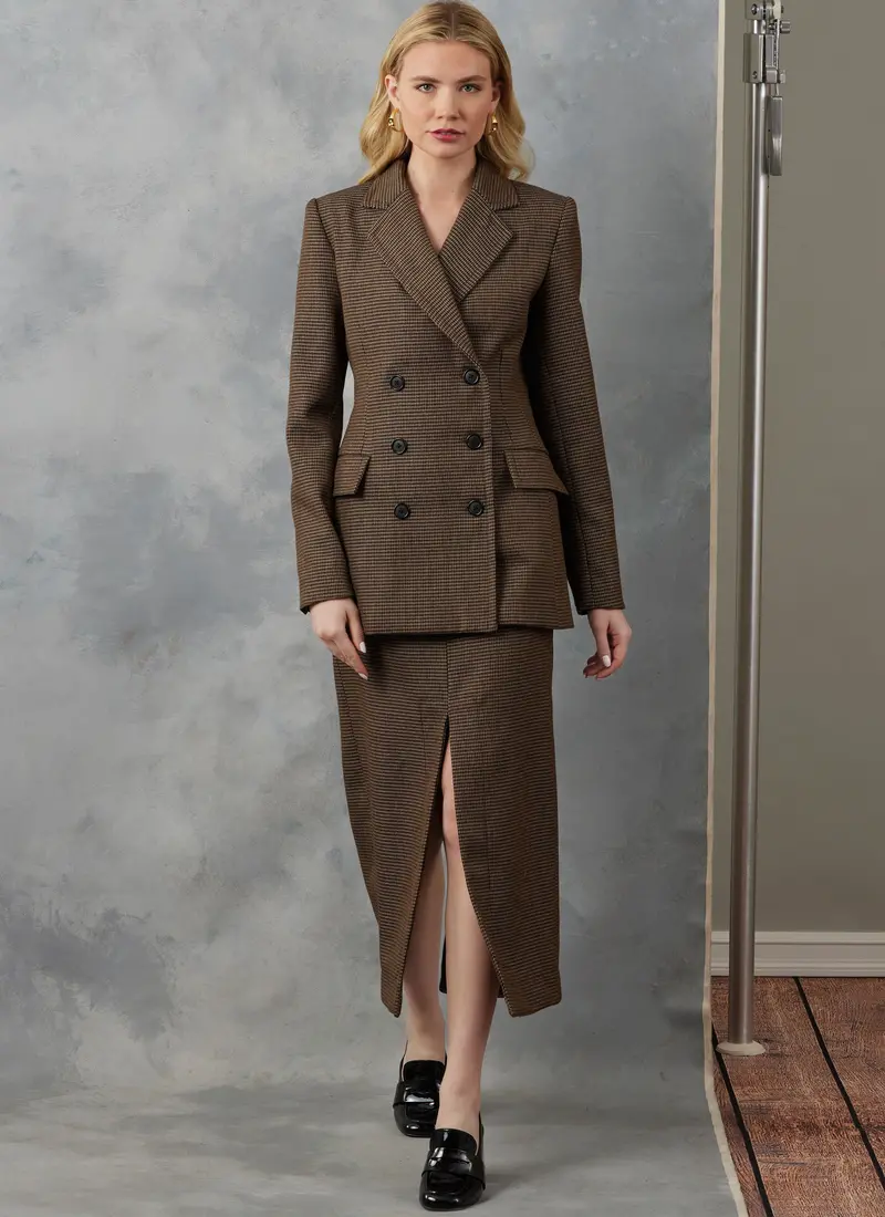 Vogue Sewing Pattern 2056 Jacket And Skirt 1
