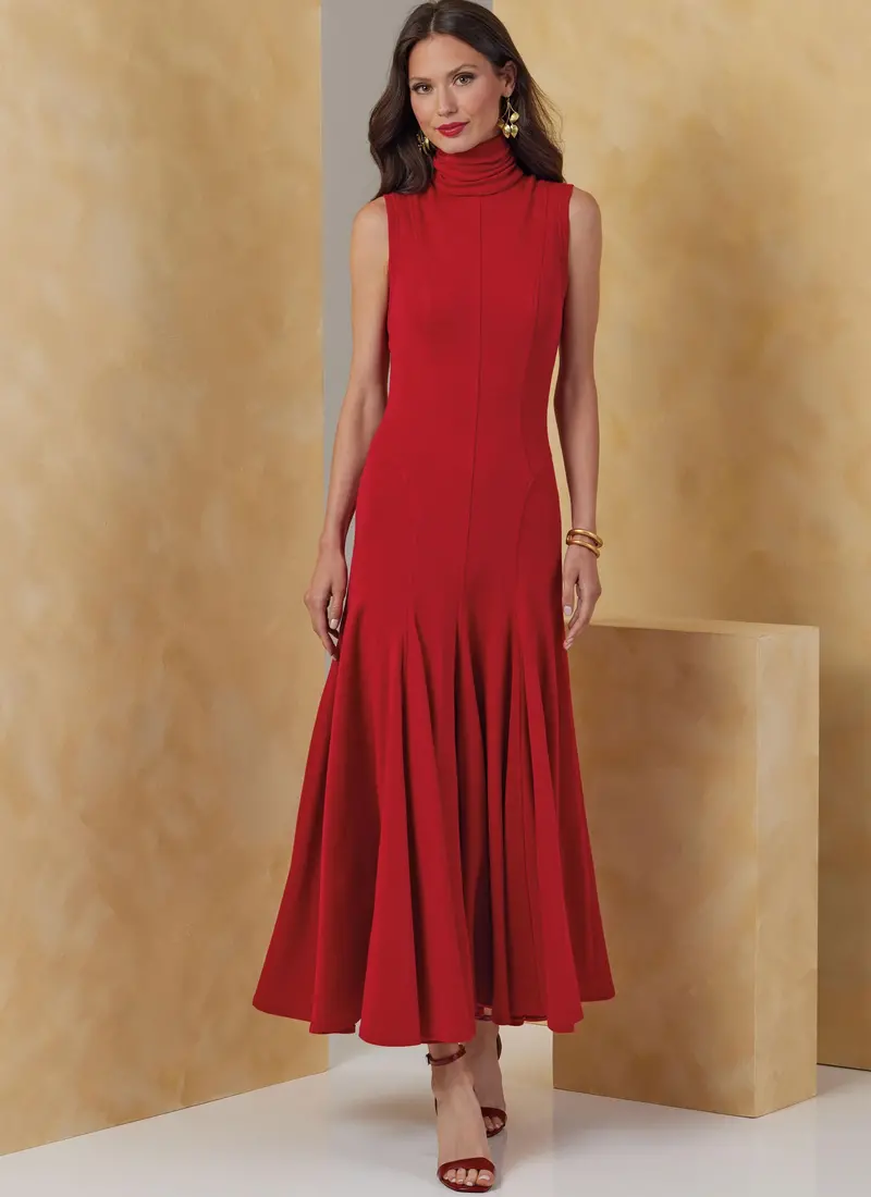 Vogue Sewing Pattern 2064 Misses' Knit Dresses 1