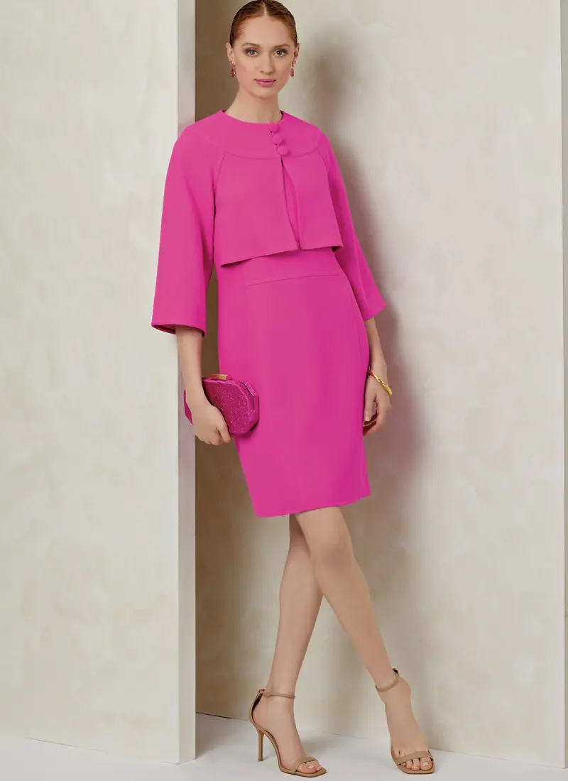 Vogue Sewing Pattern 2085 Dress And Jacket By Tom And Linda Platt 1