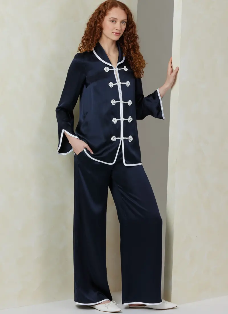 Vogue Sewing Pattern 2099 Pyjamas 1