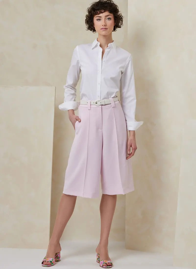 Vogue Sewing Pattern 2115 Wide Leg Shorts 1