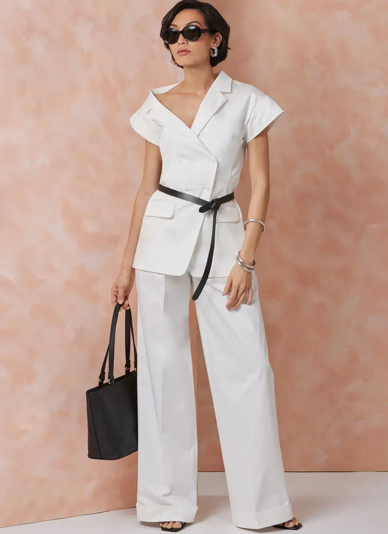 Vogue Sewing Pattern 2117 Jacket And Trousers 1