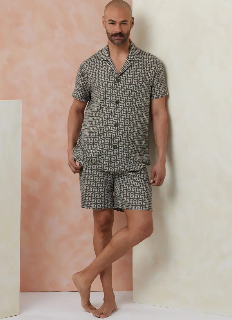 Vogue Sewing Pattern 2121 Men's Pajamas 1