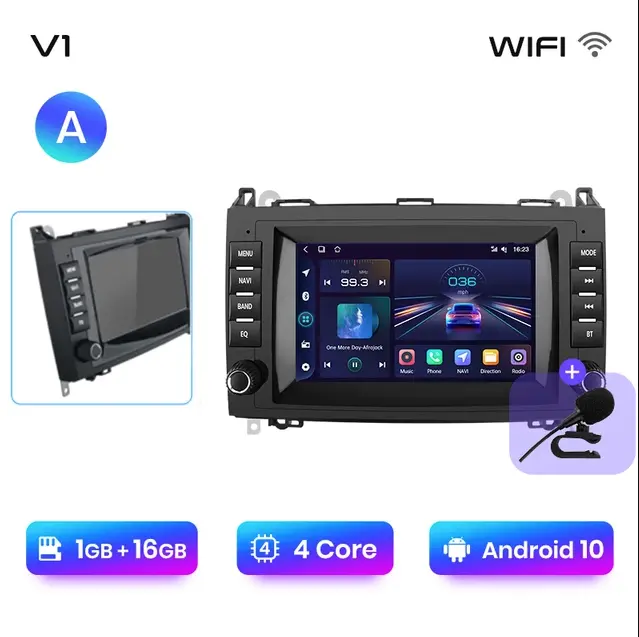 Volkswagen Crafter, Mercedes Sprinter W906, A-Class W245,B-Class W169, Viano Vito W639 17