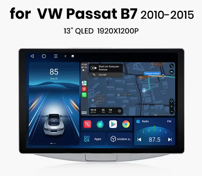 Volkswagen Passat B7 2010-2015 13,1'Qled 1