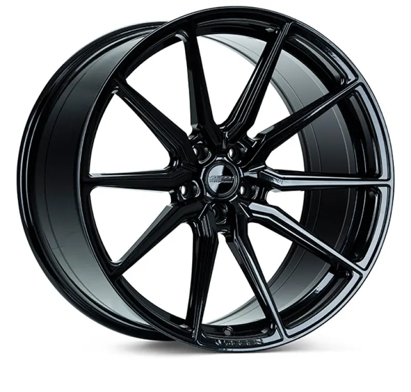 Vossen Hf-3 24X10 / 5X120 / Et32 / Deep Face / 72.56 - Gloss Black Wheel 1